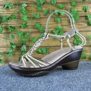 Jambu Women's Acapulco Gladiator Beige Leather Sz 6 Medium Gently Used‎ 2025